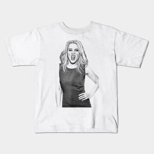 Kate Mckinnon ¥¥ 80's Retro Classic Fan Artwork Kids T-Shirt